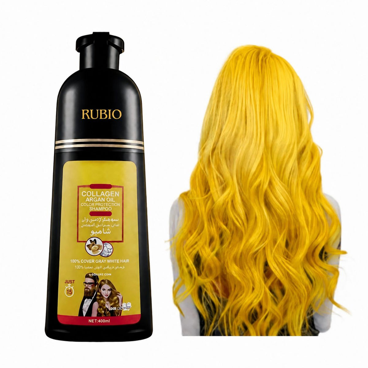 Shampoo cubre canas Disaar 400 ml